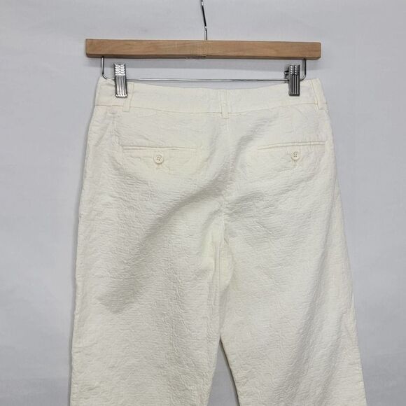 EXPRESS Design Editor Off White Flare Quilted Detail - Picture 10 of 12